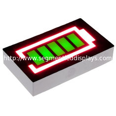 exhibición verde roja del gráfico de barra de 20m m LED para el indicador de la batería